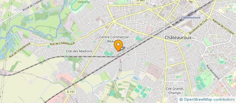 localisation de l'entreprise MONSIEUR MAHMOUD IBRAHIMI à CHATEAUROUX