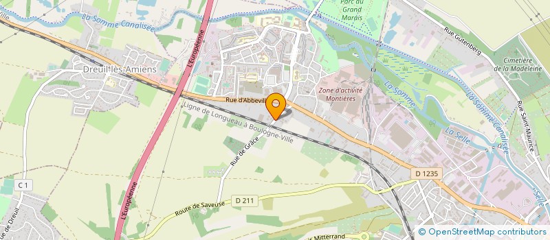 localisation de l'entreprise MONSIEUR MAHMOUD ISMAIL  AMIENS