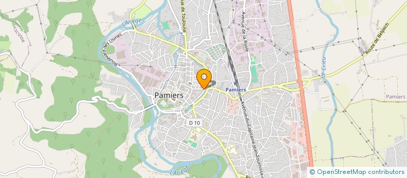 localisation de l'entreprise MONSIEUR MAHMOUD KAHIL à PAMIERS