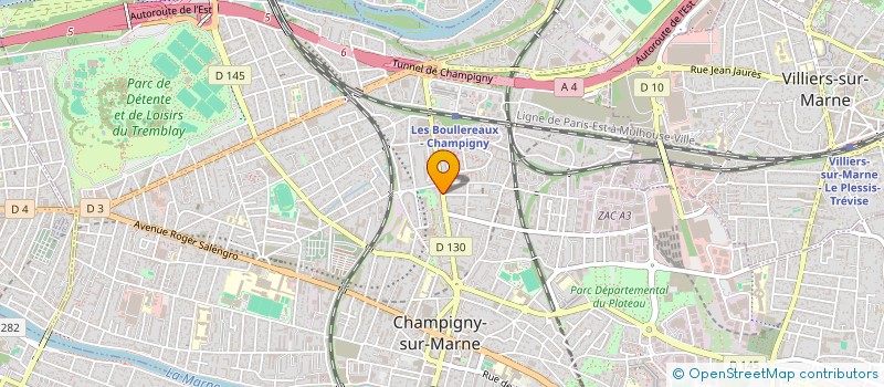 localisation de l'entreprise MONSIEUR MAHMOUD KASRI à CHAMPIGNY-SUR-MARNE