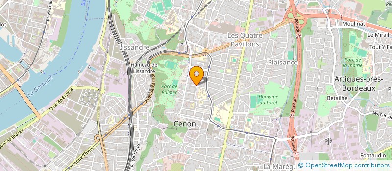 localisation de l'entreprise MONSIEUR MAHMOUD KELLALA à CENON