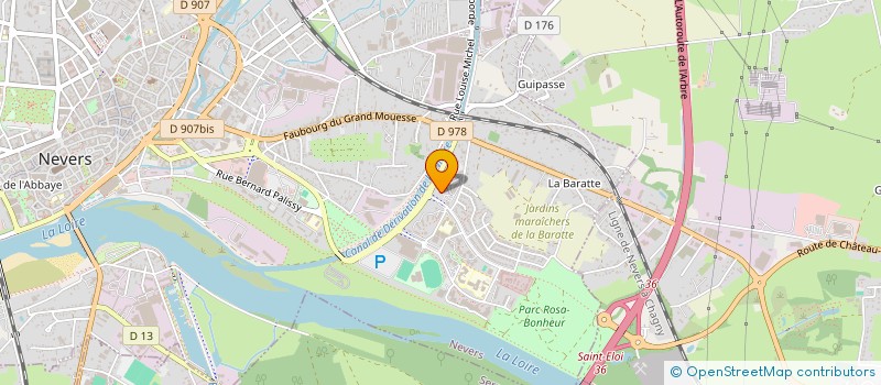 localisation de l'entreprise MONSIEUR MAHMOUD KHODER à NEVERS
