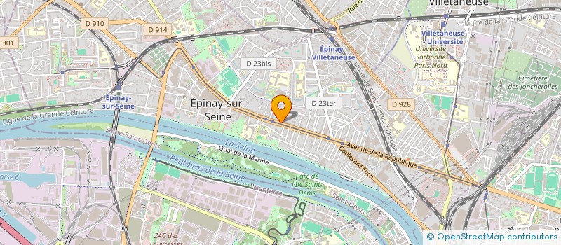 localisation de l'entreprise MONSIEUR MAHMOUD LAZAR à EPINAY-SUR-SEINE