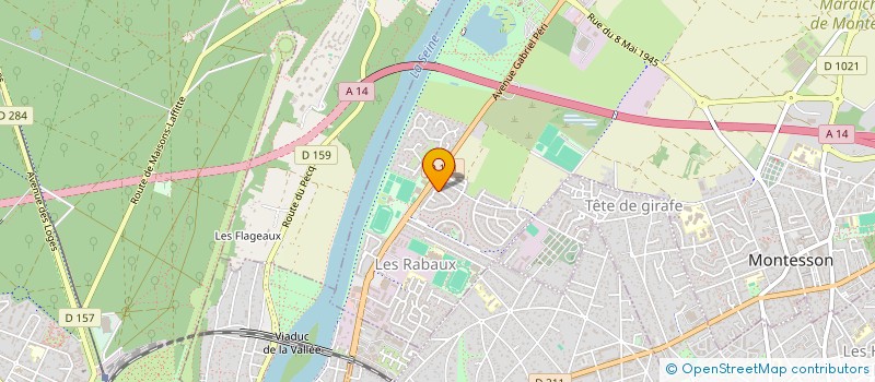 localisation de l'entreprise MONSIEUR MAHMOUD MADIOU  MONTESSON