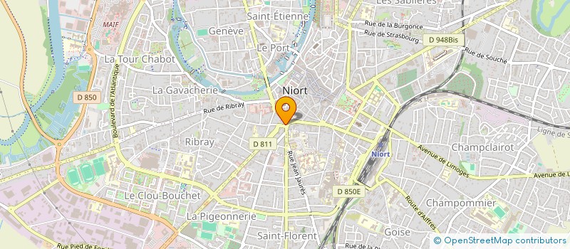localisation de l'entreprise MONSIEUR MAHMOUD MAMMERI à NIORT
