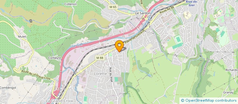 localisation de l'entreprise MONSIEUR MAHMOUD MANSAR  LORETTE