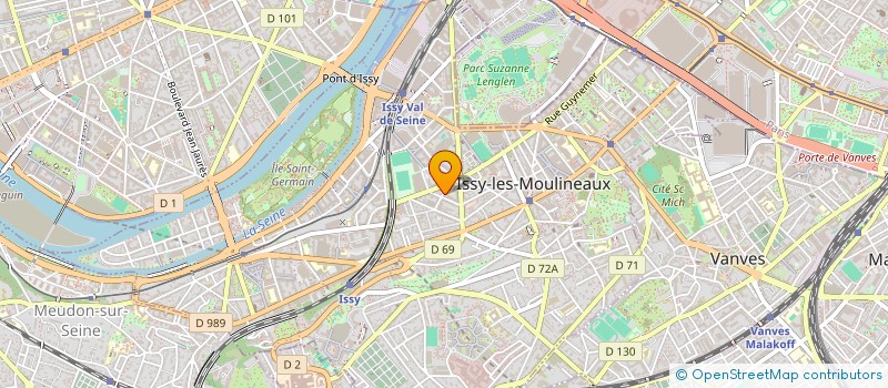 localisation de l'entreprise MONSIEUR MAHMOUD MARRAKCHI à ISSY-LES-MOULINEAUX