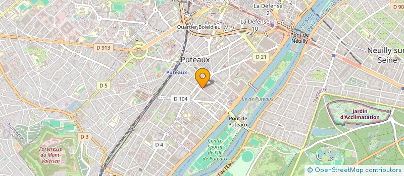 localisation de l'entreprise MONSIEUR MAHMOUD MEJRI  PUTEAUX