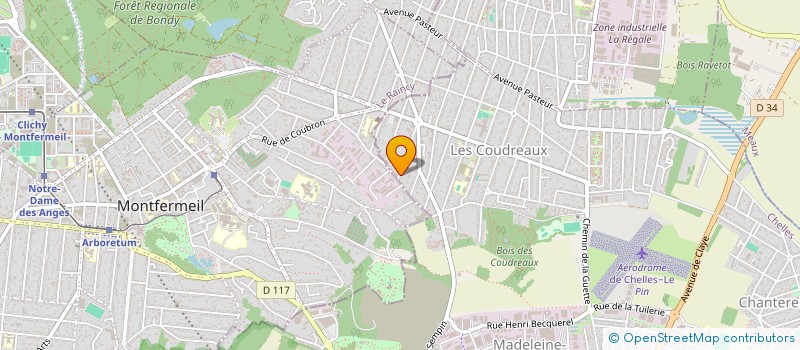 localisation de l'entreprise MONSIEUR MAHMOUD MELLOUK  CHELLES