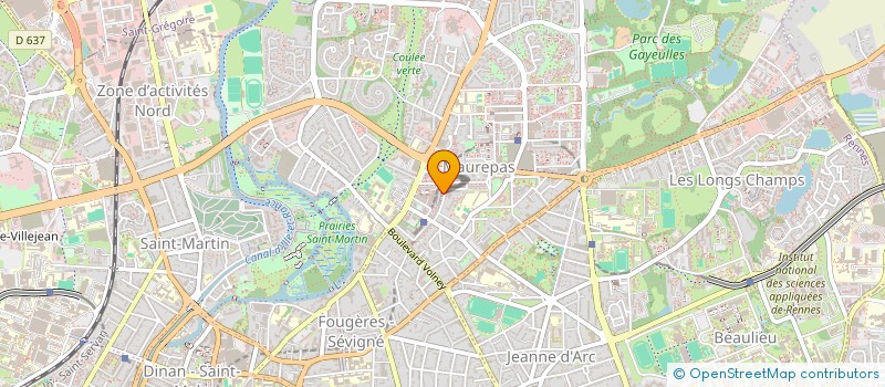 localisation de l'entreprise MONSIEUR MAHMOUD MOHAMED AHMED  RENNES