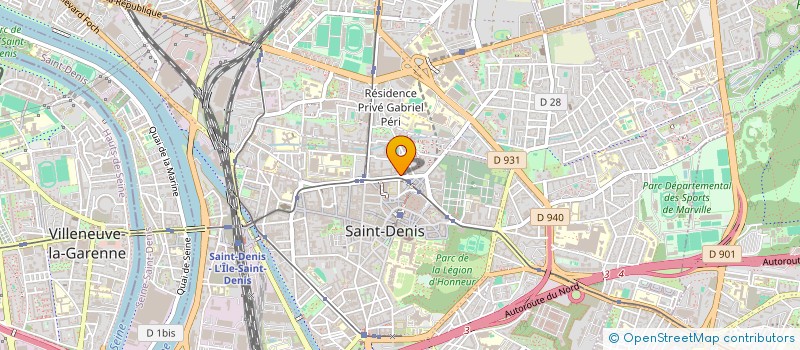 localisation de l'entreprise MONSIEUR MAHMOUD MOUDA  SAINT-DENIS