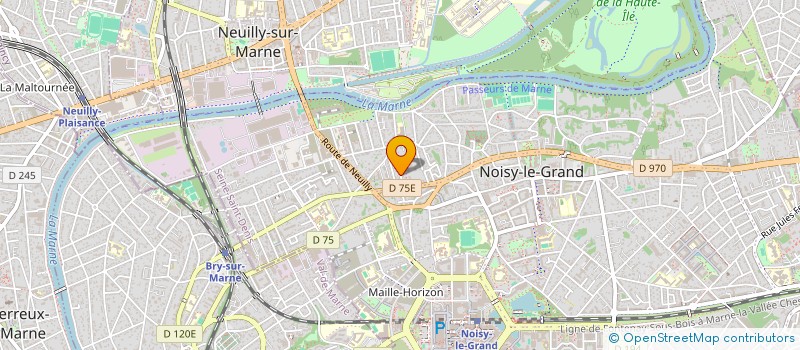 localisation de l'entreprise MONSIEUR MAHMOUD NABI à NOISY-LE-GRAND
