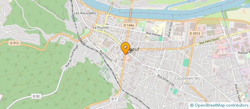 localisation de l'entreprise MONSIEUR MAHMOUD NAJAR  ELBEUF