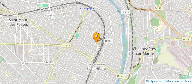 localisation de l'entreprise MONSIEUR MAHMOUD NEIL  SAINT-MAUR-DES-FOSSES