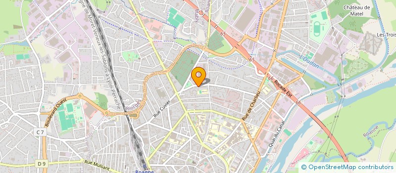 localisation de l'entreprise MONSIEUR MAHMOUD RAAB  ROANNE