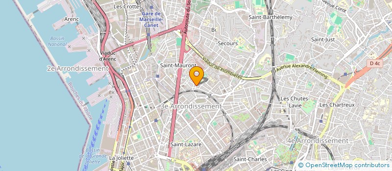 localisation de l'entreprise MONSIEUR MAHMOUD RAHMANI à MARSEILLE