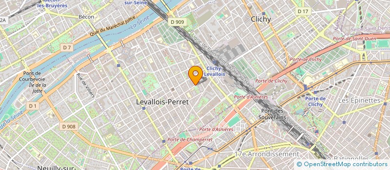 localisation de l'entreprise MONSIEUR MAHMOUD REDJDAL à LEVALLOIS-PERRET