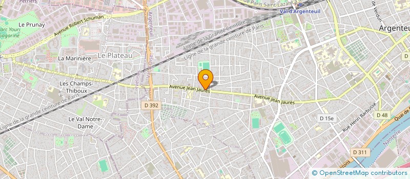 localisation de l'entreprise MONSIEUR MAHMOUD REKIK  ARGENTEUIL