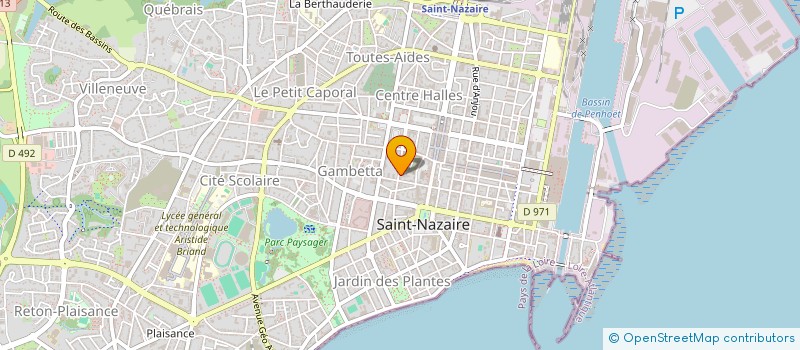 localisation de l'entreprise MONSIEUR MAHMOUD RIDANE à SAINT-NAZAIRE