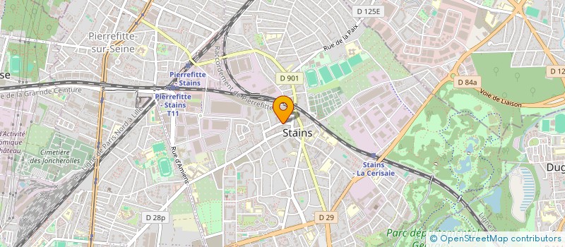localisation de l'entreprise MONSIEUR MAHMOUD SEDIQI à STAINS