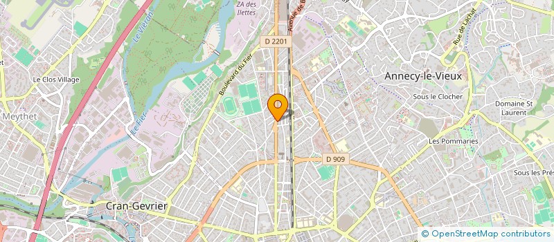 localisation de l'entreprise MONSIEUR MAHMOUD SIDI  ANNECY