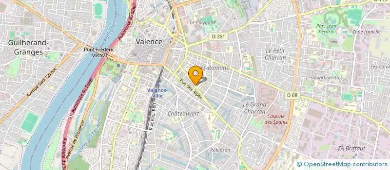 localisation de l'entreprise MONSIEUR MAHMOUD TABEL  VALENCE