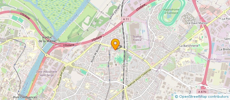 localisation de l'entreprise MONSIEUR MAHMOUD TAJIOU à ANGERS