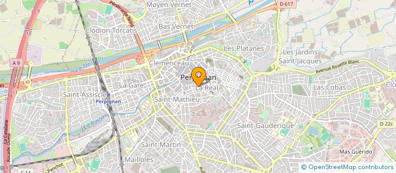 localisation de l'entreprise MONSIEUR MAHMOUD TEBBAL  PERPIGNAN