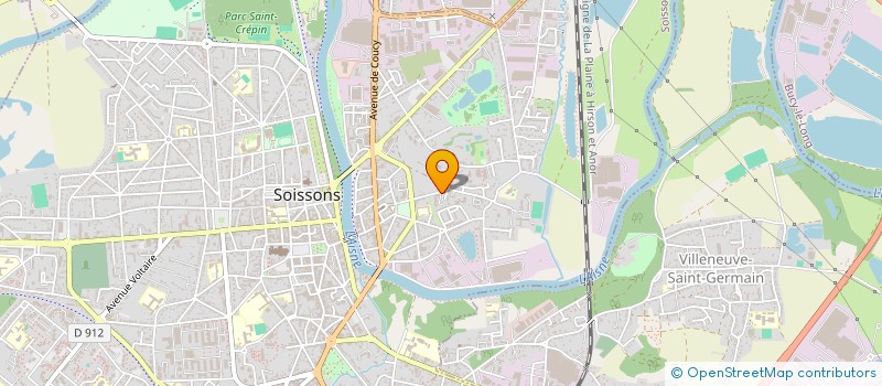 localisation de l'entreprise MONSIEUR MAHMOUD YOSSEF  SOISSONS