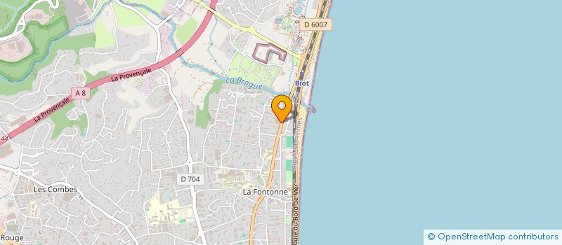 localisation de l'entreprise MONSIEUR MAHMOUD YOUNES BAYOUMI  ANTIBES