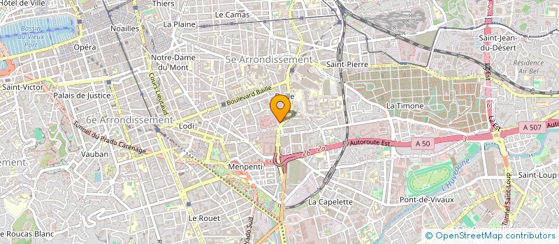 localisation de l'entreprise MONSIEUR MAHMOUD ZAYED  MARSEILLE