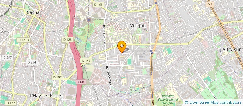 localisation de l'entreprise MONSIEUR MAHMUD HAULADHER à VILLEJUIF