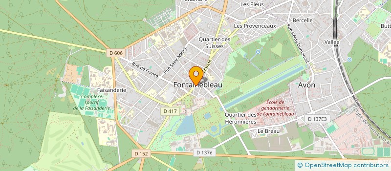 localisation de l'entreprise MONSIEUR MAHMUDUL HASAN  FONTAINEBLEAU