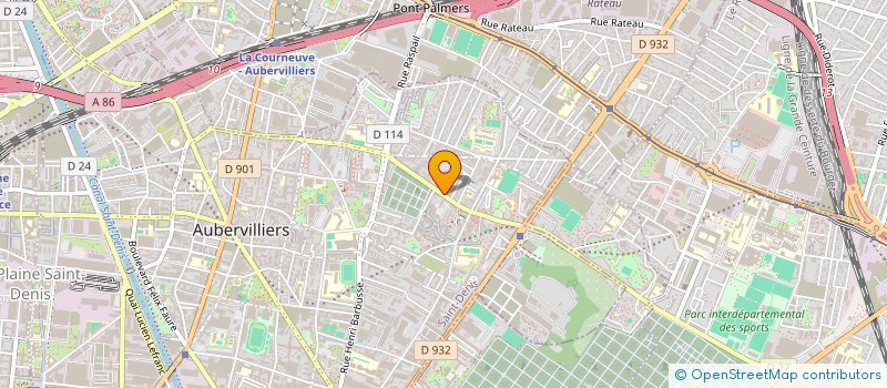 localisation de l'entreprise MONSIEUR MAHMUDUR RAHMAN MAHMUDUR RAHMAN MUMIN  AUBERVILLIERS