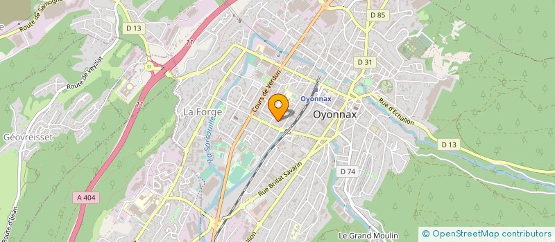 localisation de l'entreprise MONSIEUR MAHMUT ASLAN à OYONNAX
