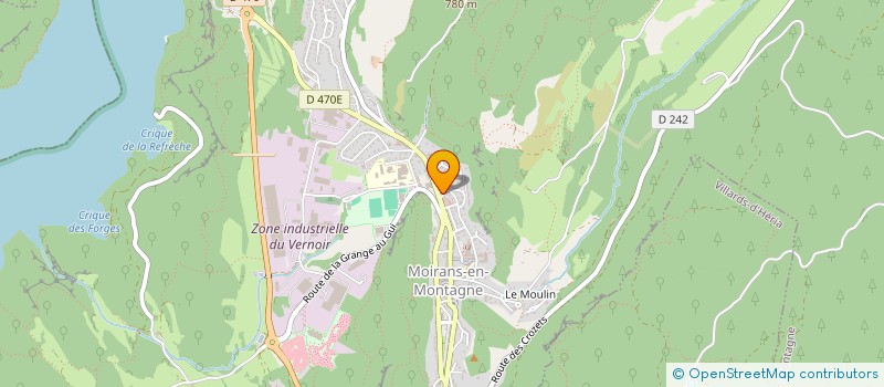 localisation de l'entreprise MONSIEUR MAHMUT BAL  MOIRANS-EN-MONTAGNE