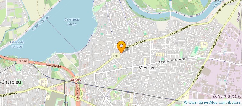 localisation de l'entreprise MONSIEUR MAHMUT ERBAS à MEYZIEU