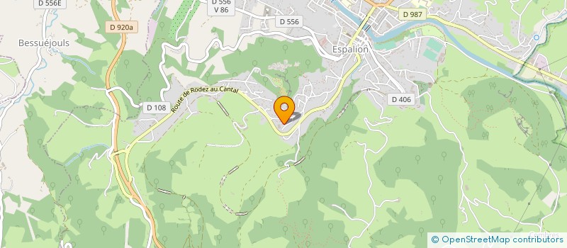localisation de l'entreprise MONSIEUR MAHMUT KIRTAS à ESPALION