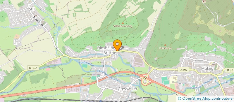 localisation de l'entreprise MONSIEUR MAHMUT OZKILINC  DINSHEIM-SUR-BRUCHE