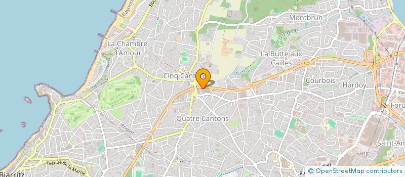 localisation de l'entreprise MONSIEUR MAHMUT UCKAN  ANGLET