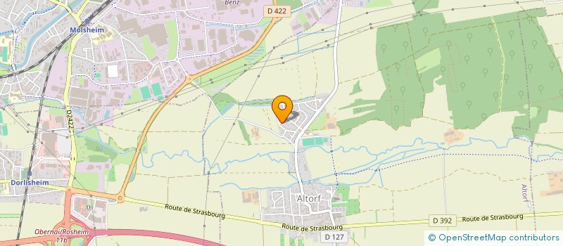 localisation de l'entreprise MONSIEUR MAHMUT YIGIT  MOLSHEIM
