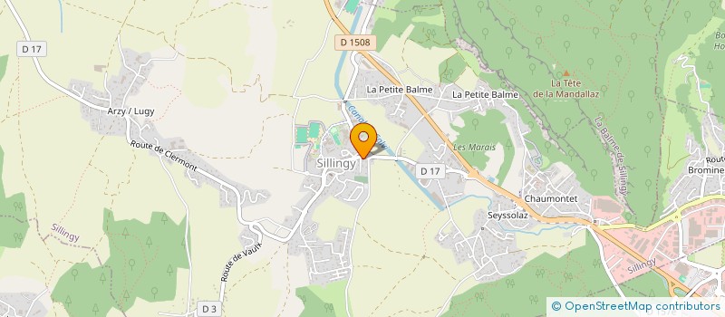 localisation de l'entreprise MONSIEUR MAHMUT YUCEL  SILLINGY