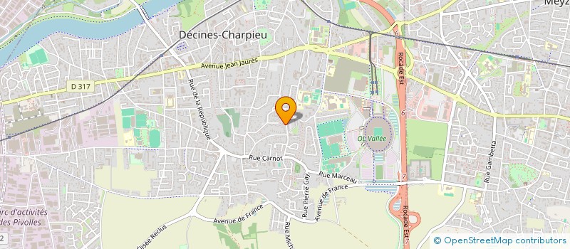 localisation de l'entreprise MONSIEUR MAHNI ZEMA à DECINES CHARPIEU