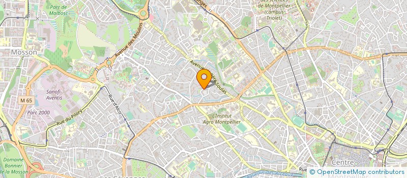 localisation de l'entreprise MONSIEUR MAHOLY RAZAFINDRALAMBO à MONTPELLIER