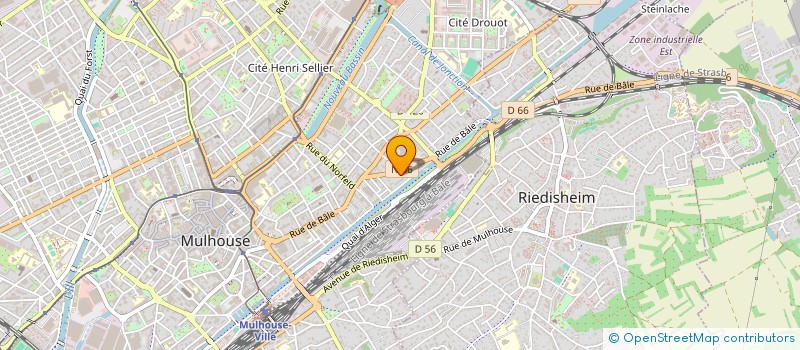 localisation de l'entreprise MONSIEUR MAHOMED CALDARAS  MULHOUSE