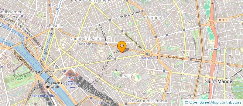 localisation de l'entreprise MONSIEUR MAHOUDE KONATE  PARIS