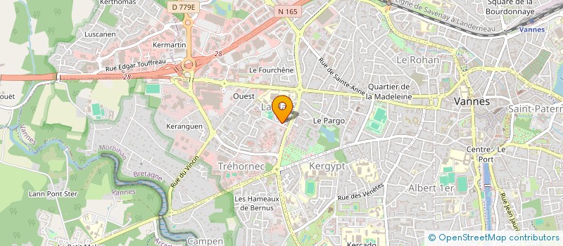 localisation de l'entreprise MONSIEUR MAHRAN ATTAFI à VANNES