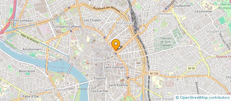 localisation de l'entreprise MONSIEUR MAHRANE JMAL à TOULOUSE