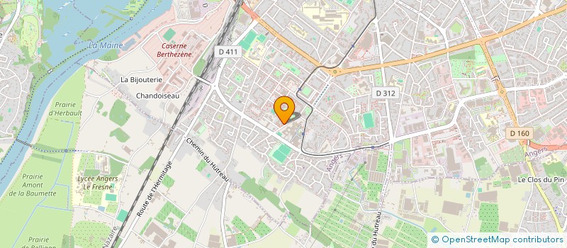 localisation de l'entreprise MONSIEUR MAHRANE ZOGHLAMI  ANGERS