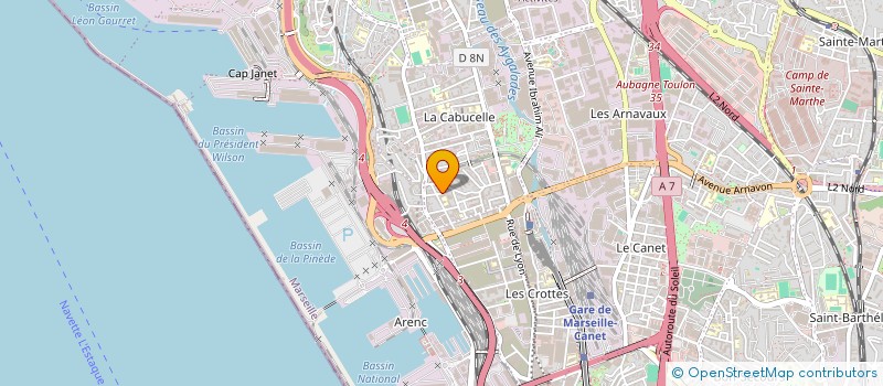 localisation de l'entreprise MONSIEUR MAHREZ ACHIT à MARSEILLE